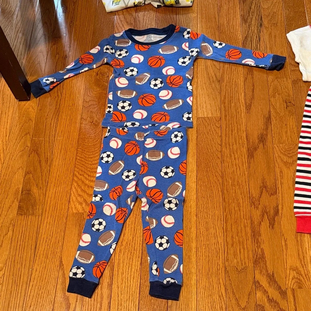 18M Pajama Set Bundle – 14 total Pieces - Picture 7 of 13